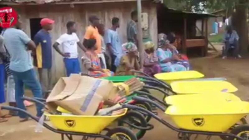 Ngounié/village Rembo1: 5 coopératives agricoles soutenues par Olam Palm