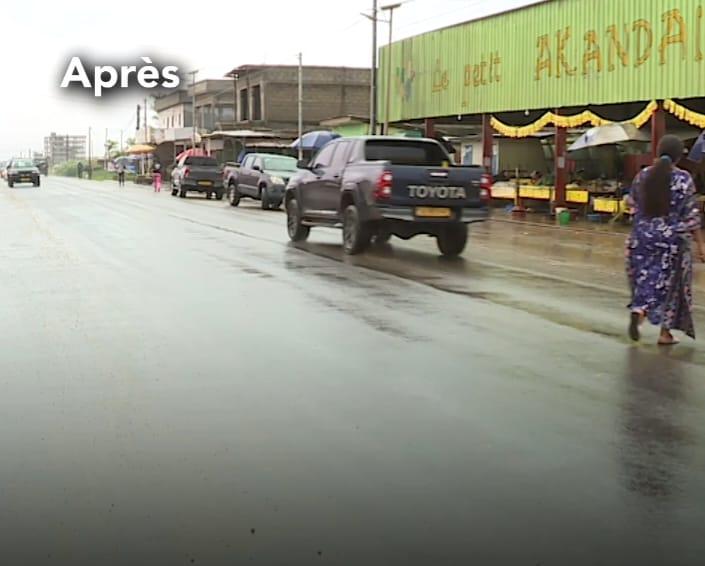 Infrastructure routière : l’axe avorobam-premier campement entièrement réhabilité!