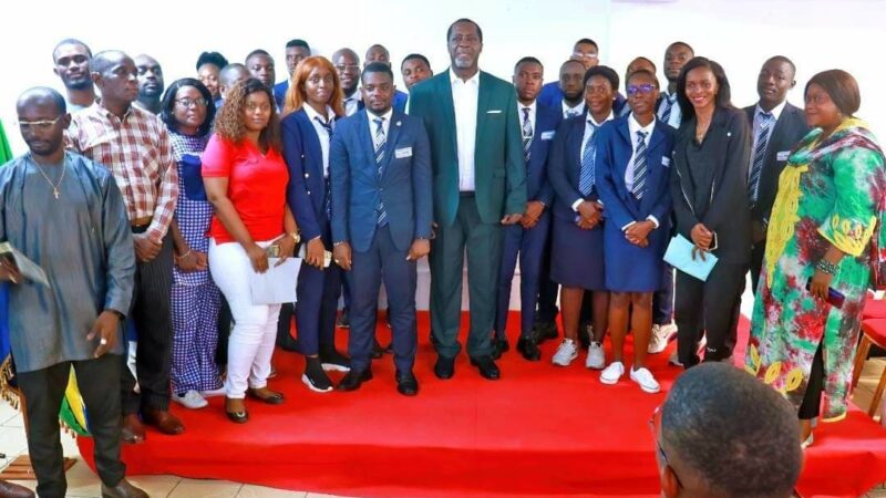 IHEM : installation du nouveau Bureau de la junior entreprise