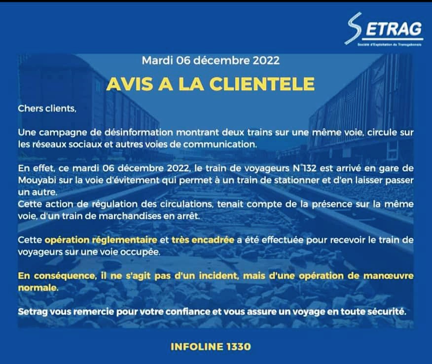 SETRAG : operation de manœuvre normale