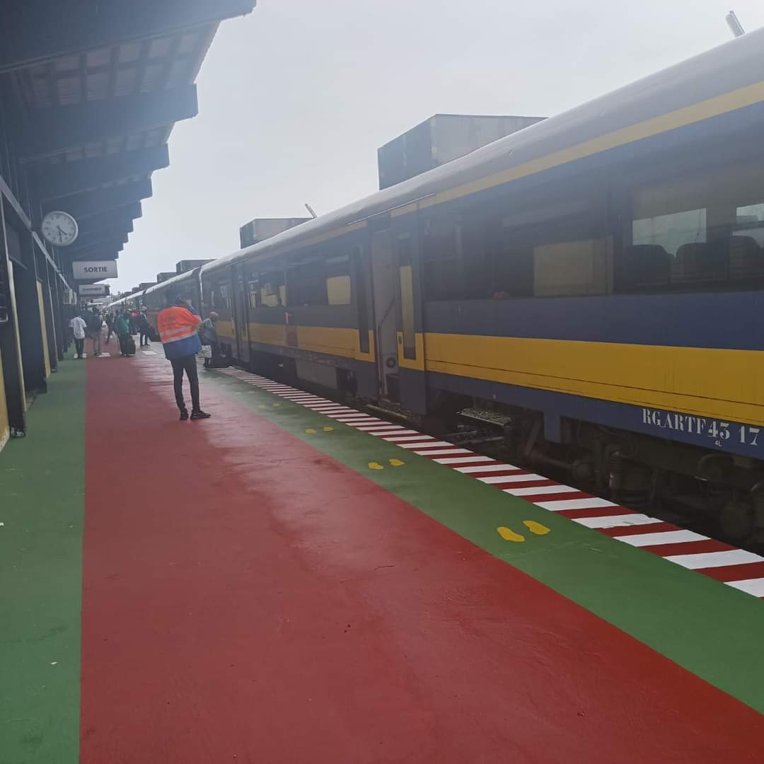 Le train passagers à nouveau sur les rails