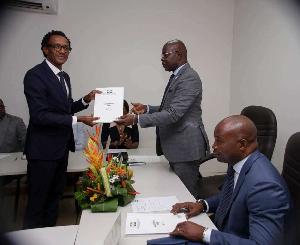 Accompagnement : yves Fernand MANFOUMBI donne des agréments aux PME