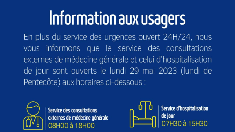 CHUL : Information / Communiqué!