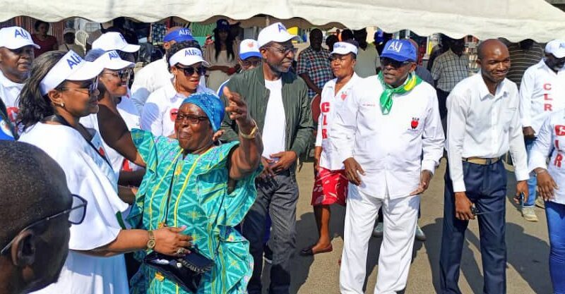 Élection présidentielle : Jean-Claude Ivala Boussamba a animé son premier grand meeting à Lalala