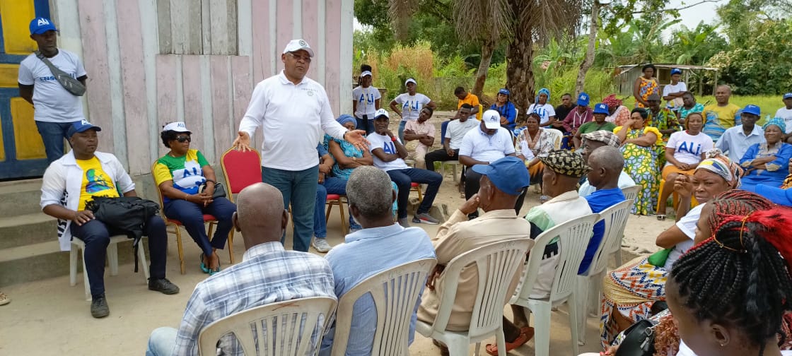 Élection présidentielle : Jean Marie Ongandaga fait le tour des familles de Malibe