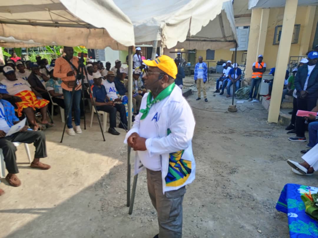 Élections générales : Félix Andy Makindey-Nze Nguema à la rencontre des électeurs d’Atsibi-tsos