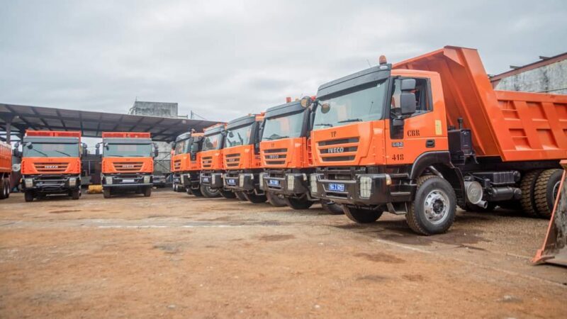 TP : Du matériel des travaux publics remis aux directions provinciales