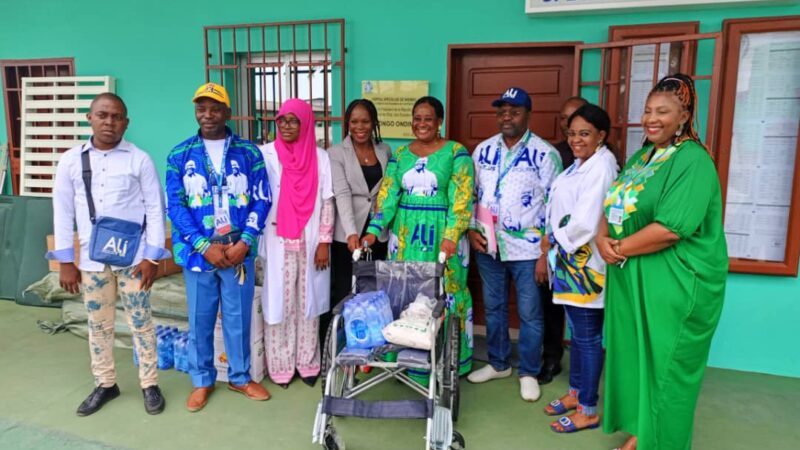 2ème arrondissement de Libreville: les candidats PDG aux législatives renforcent les capacités de l&rsquo;Hôpital spécialisé de Nkembo