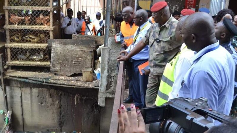HDV: le Délégué Spécial en visite au Marché de Mont-Bouët