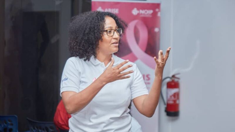 Octobre rose : le combat continue pour le groupe Arise !