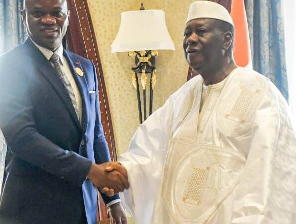 Echange entre Brice Clotaire Oligui Nguema avec successivement ses homologues de Côte d’Ivoire et de Mauritanie