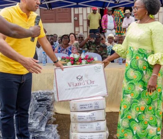 2e arrondissement de Ntoum : GSEZ offre 4 tonnes de viandes bovines aux populations