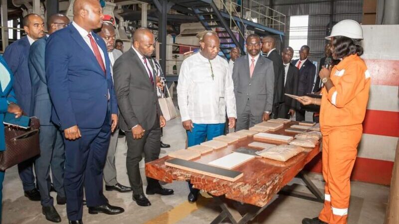 Le président Burundais à Nkok