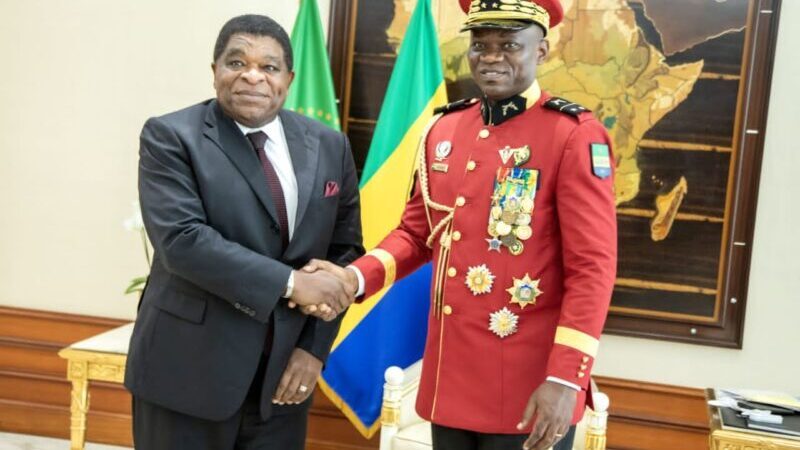 Transition :  le Général Brice Clotaire Oligui Nguema échange avec le Secrétaire général de l’Union Interparlementaire