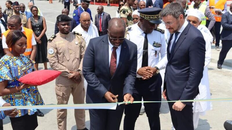 Port Commercial d&rsquo;Owendo : inauguration du pont reliant le quai et le terminal à conteneurs