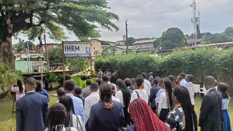 IHEM : Entre levée des couleurs et Messe d&rsquo;action de grâce