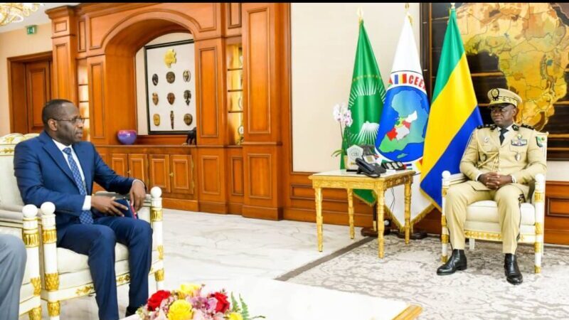Le gouverneur de la BEAC reçu par Brice Clotaire Oligui Nguema