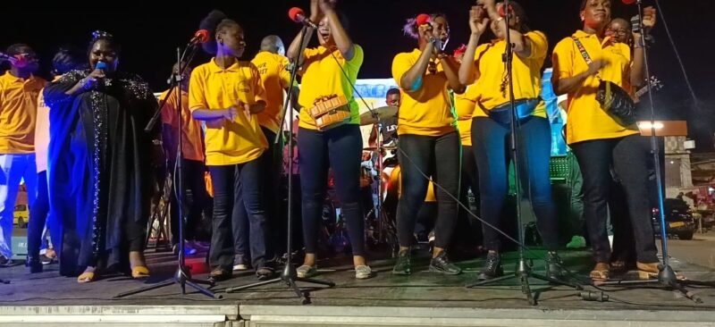 La chorale de l’Église Canaan Lumière de Jésus Christ a fait vibrer Nzeng-Ayong