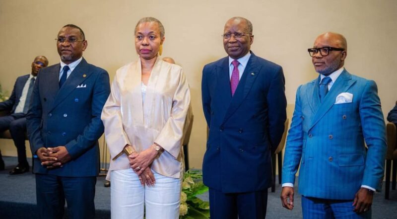 Les nouveaux dirigeants de la COBAC et de la direction nationale de la BEAC en fonction