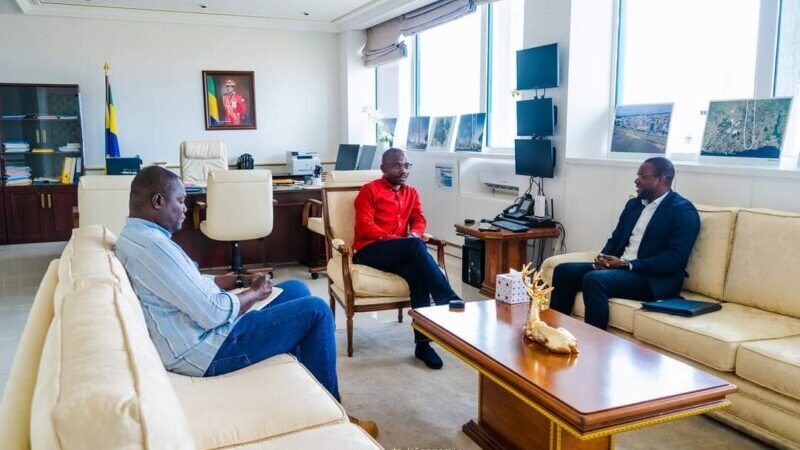 AUDIENCE : MAYS MOUISSI reçoit le Directeur Général de CANAL+ GABON !