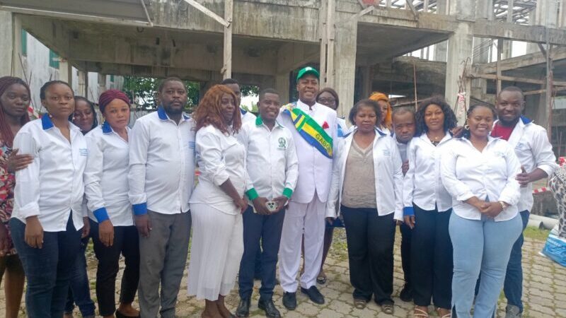 Fête du travail en différé à l&rsquo;IHEM GABON: le Fondateur, le Dr OYONO EBANG OBAME CONSTANT présente le nouveau campus siège du Groupe IHEM