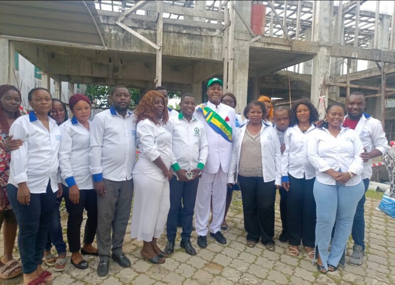 Fête du travail en différé à l’IHEM GABON: le Fondateur, le Dr OYONO EBANG OBAME CONSTANT présente le nouveau campus siège du Groupe IHEM
