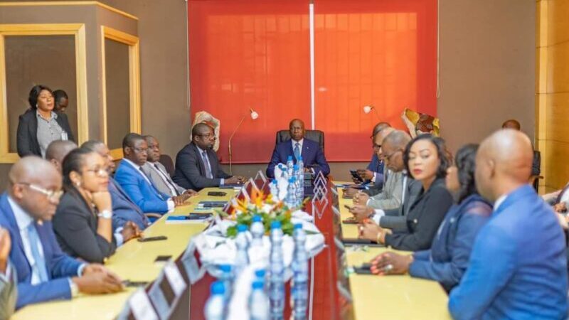 Installation des nouveaux responsables de l&rsquo;Administration Financière du Ministère des Comptes Publics