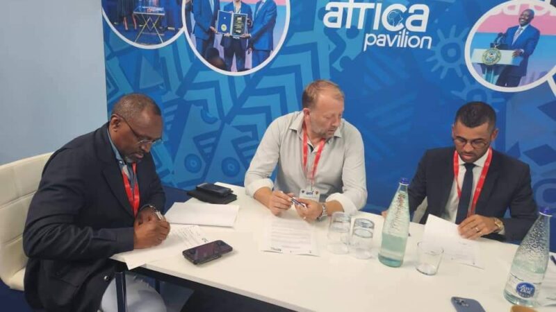 SEEG : Signature d&rsquo;un Protocole d&rsquo;Entente pour une Centrale Solaire à Makokou lors de l&rsquo;African Energy Forum