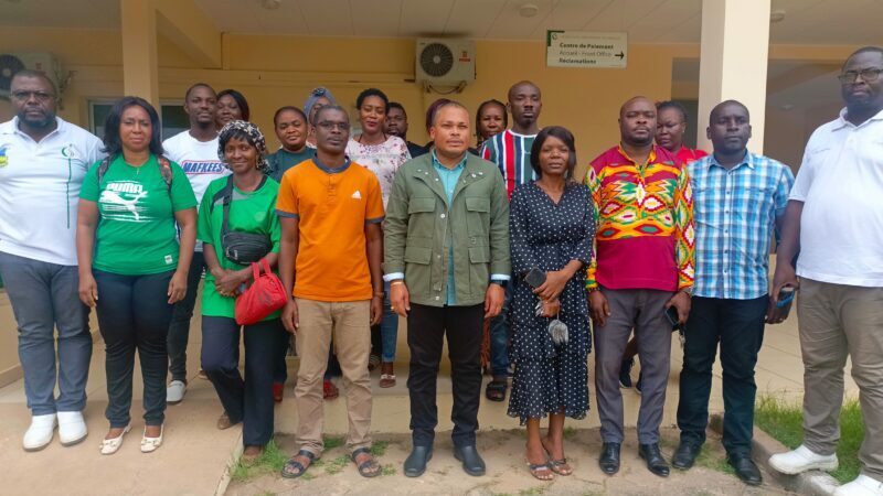 Une Visite Révélatrice : Le Directeur Général de la CNSS à Ndjole