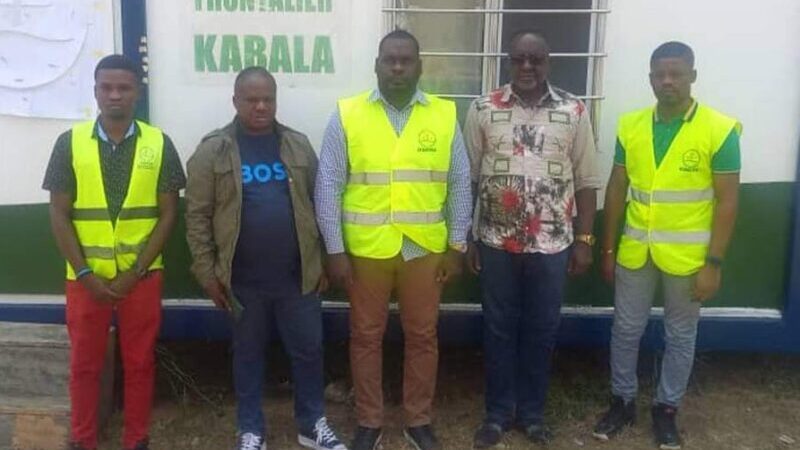 Le Directeur Général de l&rsquo;AGASA visite le poste d&rsquo;inspection de kabala