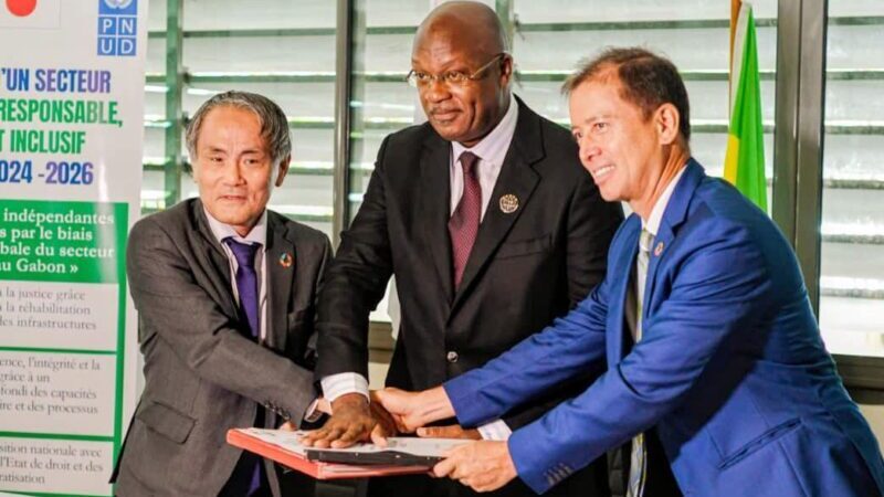 Le Japon octroie plus d’un milliard de F CFA pour la réforme judiciaire au Gabon