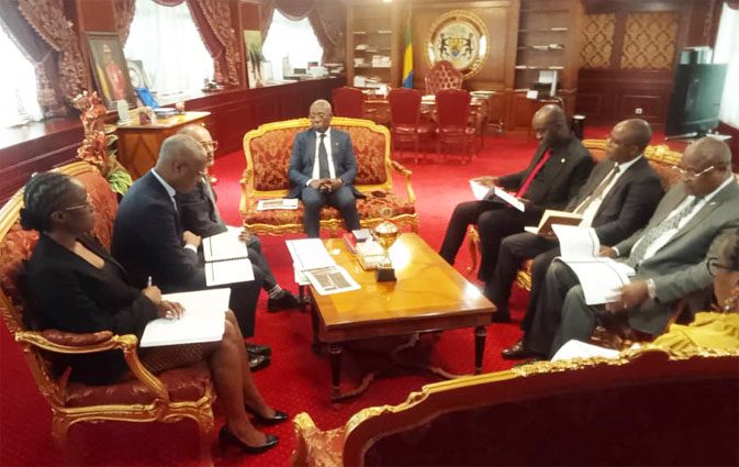 Réunion de Prise de contact entre le Président de l’Assemblée Nationale et le groupe Olam palm Gabon