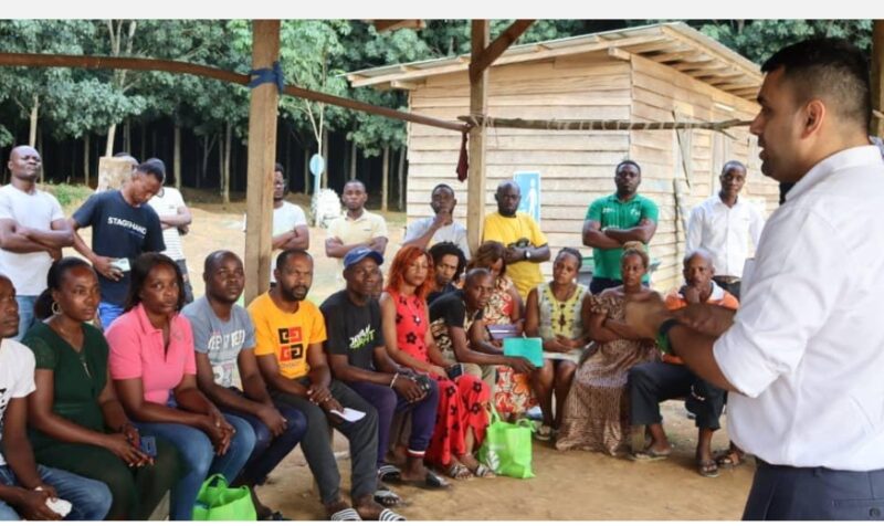 Olam Rubber Gabon instaure un Town Hall pour promouvoir la transparence et l’écoute
