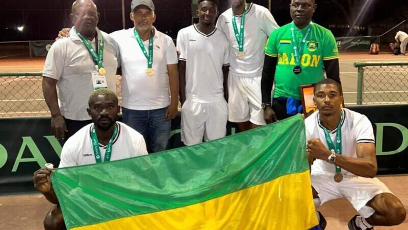 Le Gabon remporte la Coupe Davis zone 5 Afrique pour la première fois