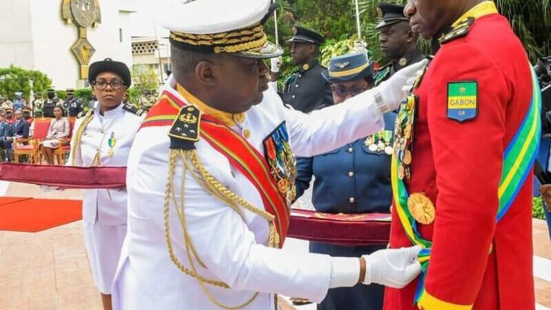 Brice Clotaire Oligui Nguema Honorablement Distingué