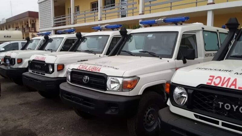 Dotation de nouvelles ambulances pour la région sanitaire Libreville-Ouest