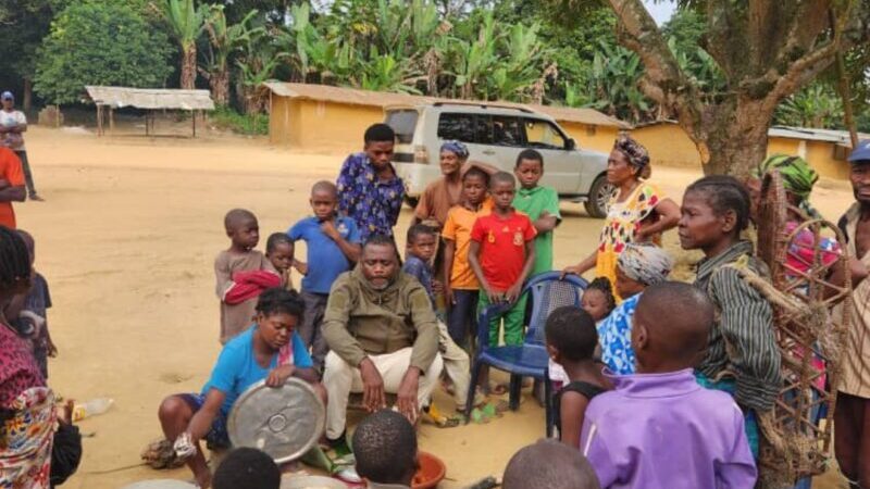 Zadié/ Mekambo : BOKAMBA NDOMBI ATABI FRANCK ULRICH promeut le Oui au référendum et un soutien sans faille au CTRI