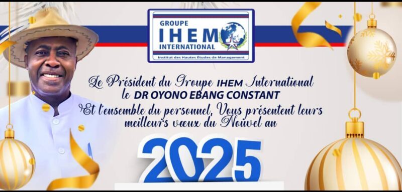 Vœux de Nouvel An : le Dr Oyono Ebang Constant réaffirme son engagement pour l’éducation et la formation de la jeunesse africaine