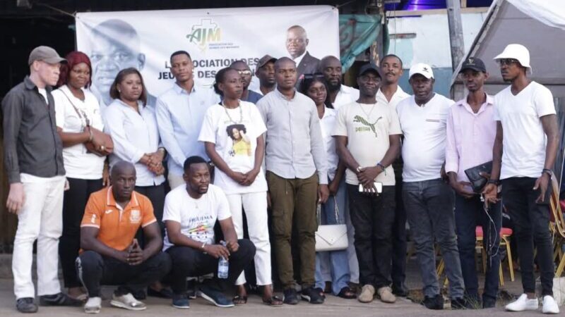 Le Soutien Inébranlable des Jeunes du Mapanne à Brice Clotaire Oligui Nguema