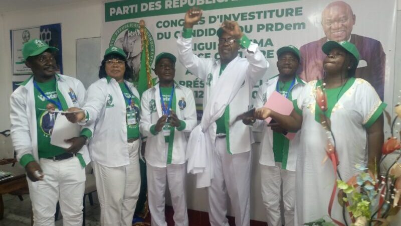 Le PRDem a choisi son candidat pour la présidentielle du 12 avril 2025 : Oligui Nguema Brice Clotaire, l&rsquo;homme de l&rsquo;espoir