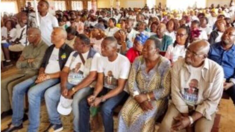 Présidentielle du 12 Avril 2025 : La Coordination Provinciale du Woleu-Ntem Confie la Campagne à Dieu