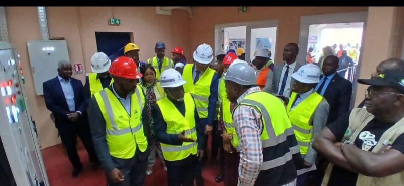 PK5 : Derniers réglages avant l’inauguration de la station de pompage d’eau potable