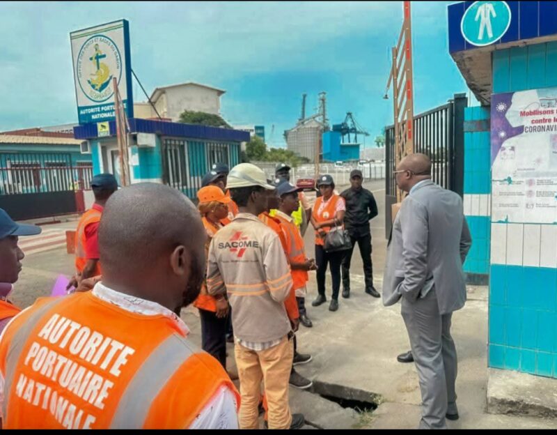 DG de l’Office des Ports et Rades du Gabon au port d’Owendo : Cap sur la modernisation des accès