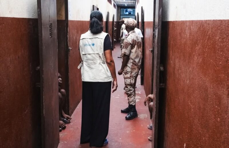 L&rsquo;UNICEF visite les jeunes prisonniers : Un message d’espoir pour ces détenus
