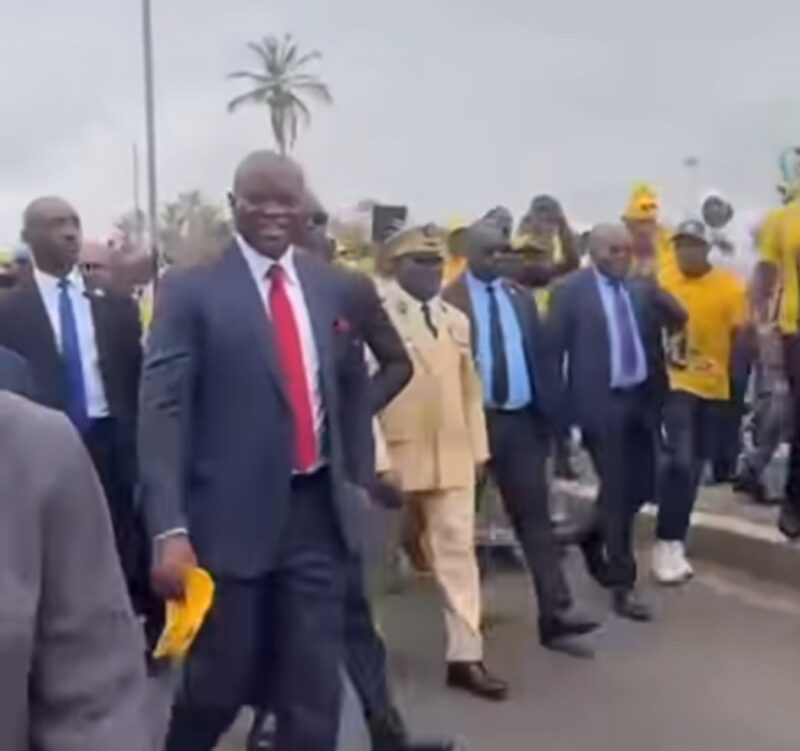 Retour sur l’arrivée du président Oligui Nguema après une visite officielle aux États-Unis