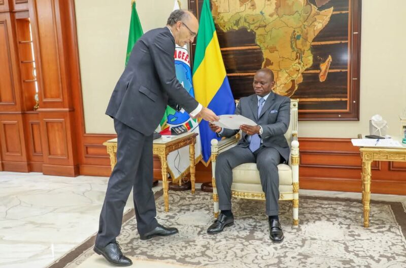 Renforcement de la diplomatie : le Président Oligui Nguema reçoit trois ambassadeurs