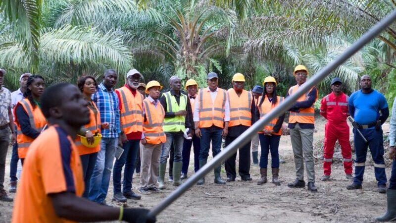 Le Ministre du Travail constate le Début des Stages chez Olam Palm Gabon : Un Engagement pour l’Emploi des Jeunes