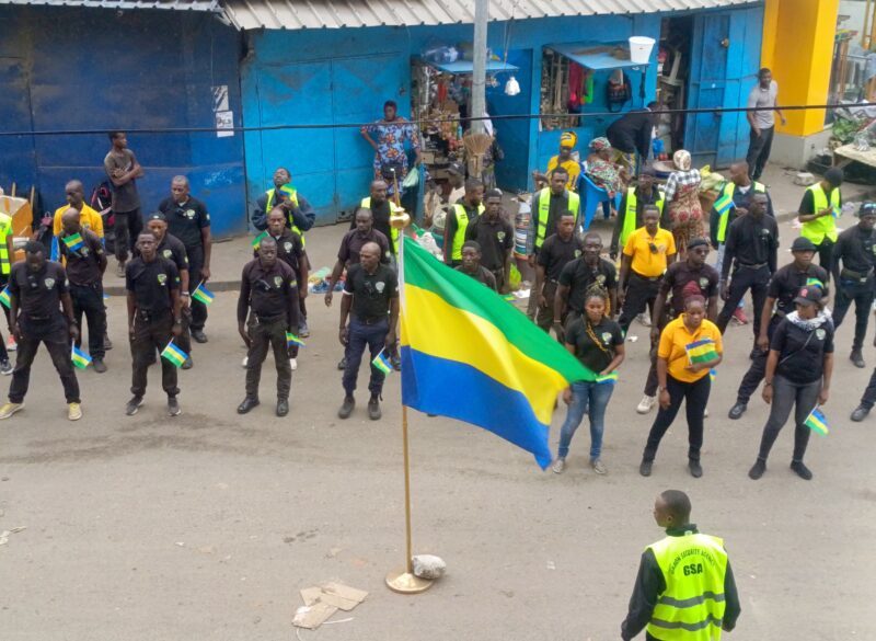 Gabon Security Agency célèbre avec ferveur la Journée Nationale du Drapeau