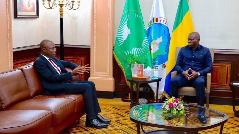 Gomez Agou reçu par le Président : Le FMI salue un Gabon en pleine transformation