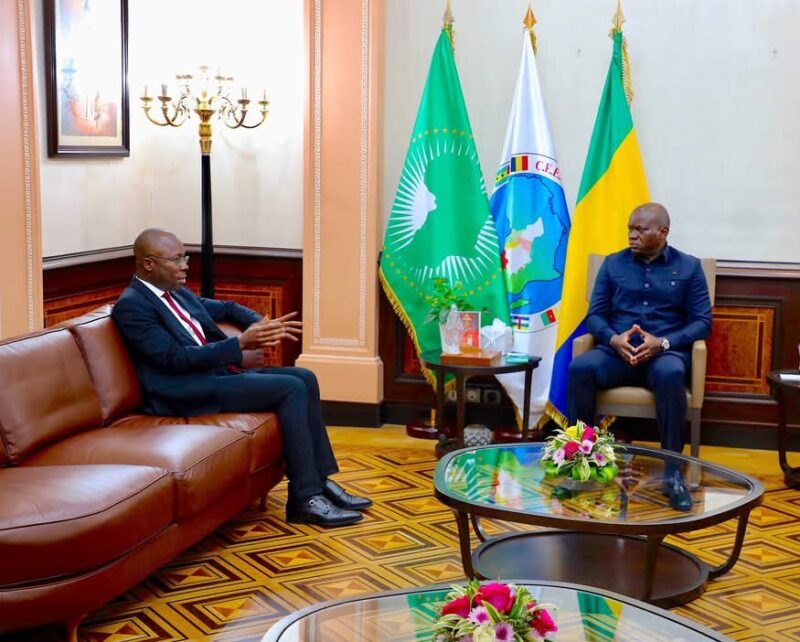 Gomez Agou reçu par le Président : Le FMI salue un Gabon en pleine transformation